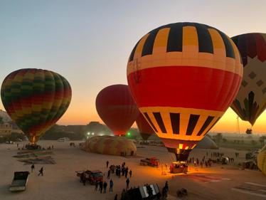 LUXOR with Hot Air Balloon Flight Sunrise Trips